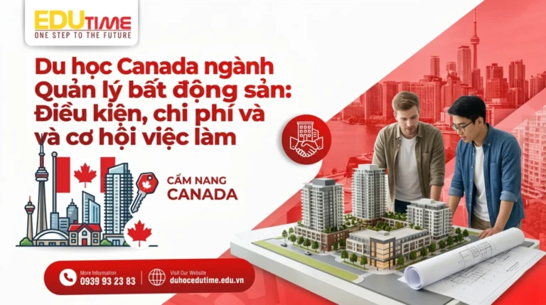 Du học Canada ngành Quản lý bất động sản: Điều kiện, chi phí và cơ hội việc làm