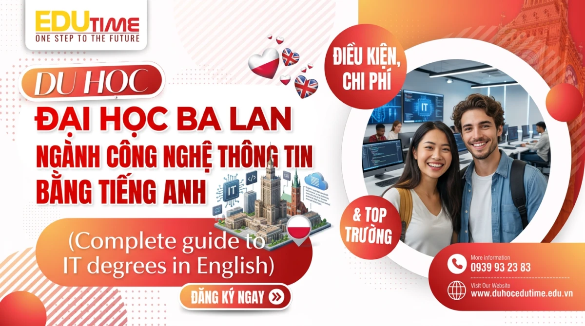 Du học đại học Ba Lan ngành Công nghệ thông tin bằng tiếng Anh