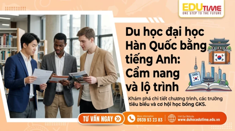 Du học đại học Hàn Quốc bằng tiếng Anh: Cẩm nang và lộ trình