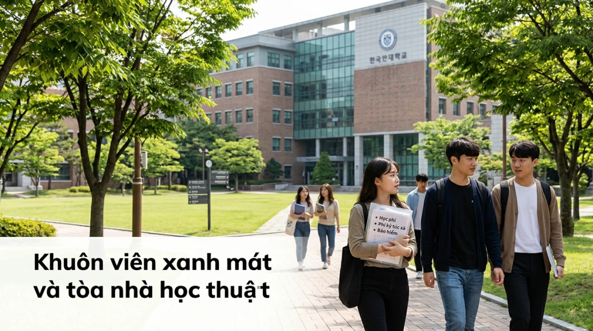 Cơ sở vật chất hiện đại tại các trường đại học công lập và quốc gia tại Hàn Quốc - Du học đại học Hàn Quốc