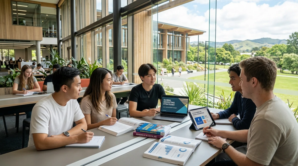 Không gian học tập và nghiên cứu tại các trường đại học New Zealand - Du học Đại học ngành International Marketing tại New Zealand