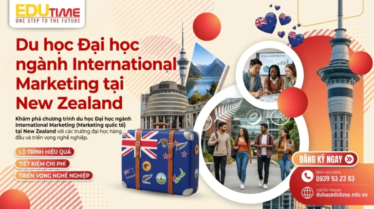 Du học Đại học ngành International Marketing tại New Zealand