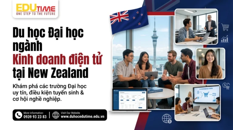 Du học Đại học ngành Kinh doanh điện tử tại New Zealand