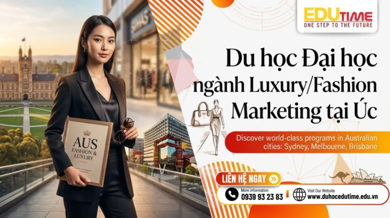 Du học Đại học ngành Luxury/Fashion Marketing tại Úc