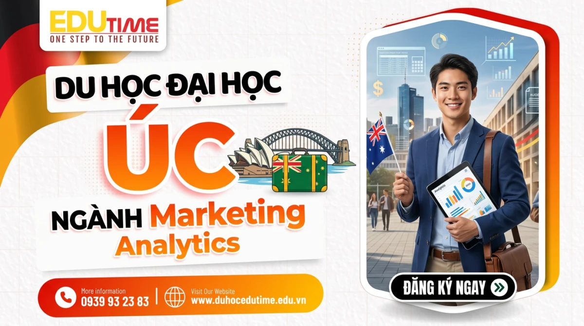 Du học Đại học ngành Marketing Analytics tại Úc