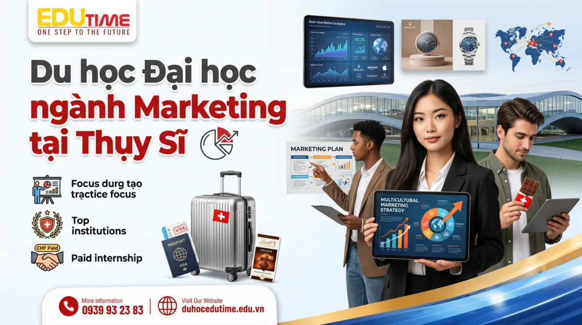 Du học Đại học ngành Marketing tại Thụy Sĩ
