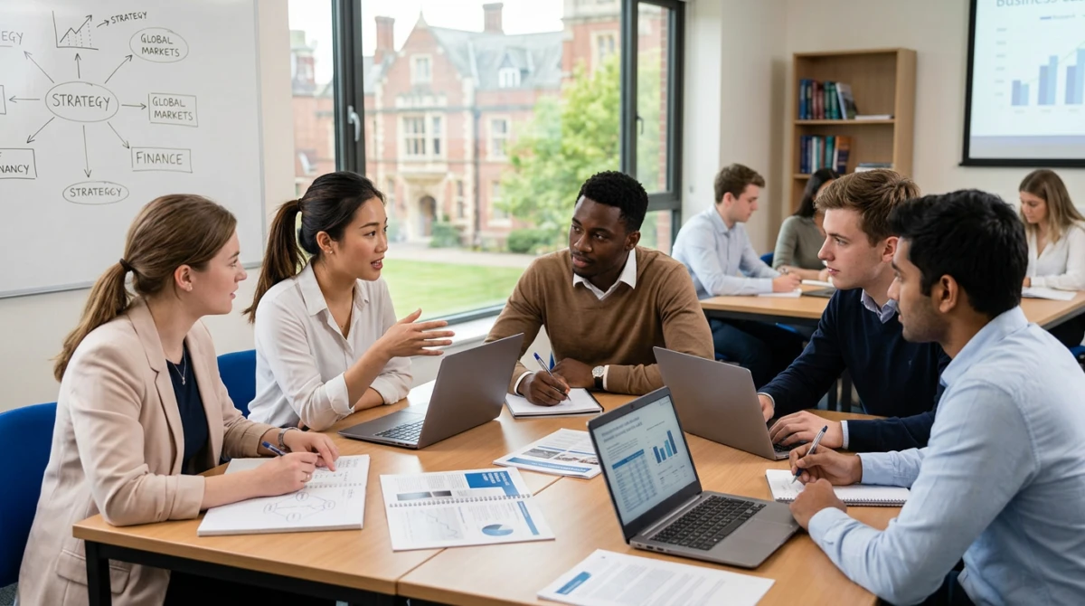 Du học Đại học ngành Quản trị kinh doanh tại Anh 2 Môi trường học tập năng động và tương tác cao tại các trường đại học Anh quốc - Du học Đại học ngành Quản trị kinh doanh tại Anh