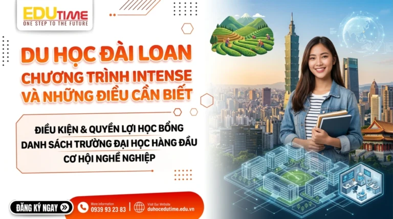 Du học Đài Loan chương trình Intense và những điều cần biết