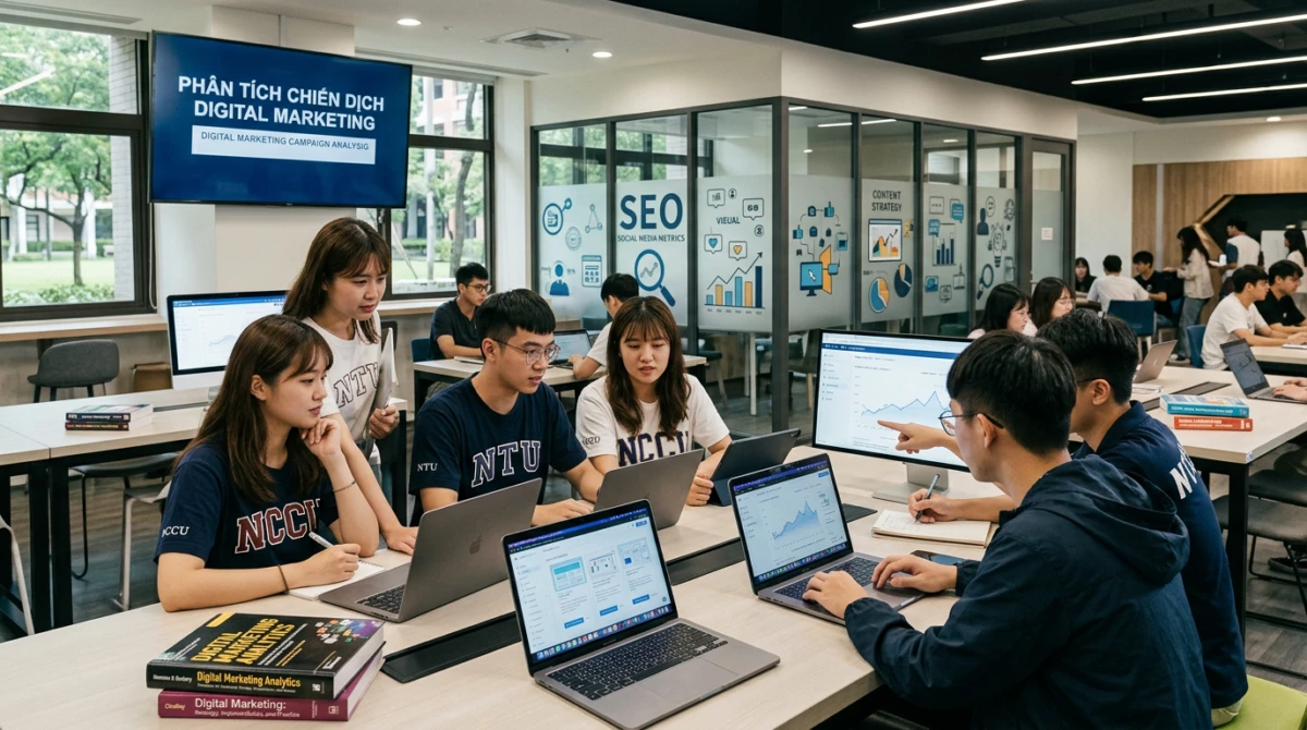 Cơ sở vật chất hỗ trợ học tập và nghiên cứu chuyên sâu cho sinh viên du học Đài Loan ngành Digital Marketing - Du học Đài Loan ngành Digital Marketing