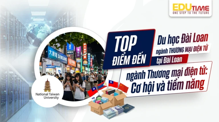 Du học Đài Loan ngành Thương mại điện tử: Cơ hội và tiềm năng
