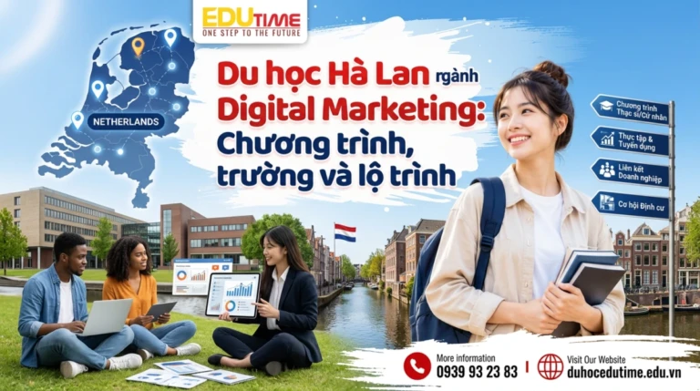 Du học Hà Lan ngành Digital Marketing: Chương trình, trường và lộ trình