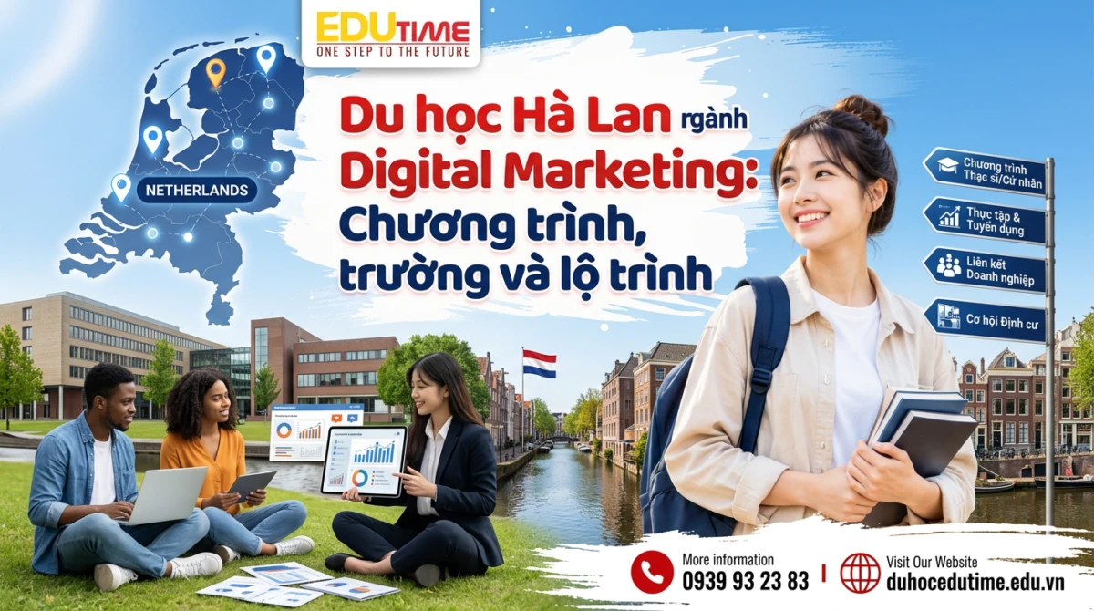 Du học Hà Lan ngành Digital Marketing: Chương trình, trường và lộ trình 1 Du học Hà Lan ngành Digital Marketing: Chương trình, trường và lộ trình