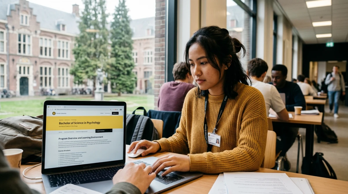 Tìm hiểu kỹ thông tin tuyển sinh qua hệ thống Studielink - Du học Hà Lan ngành Tâm lý học