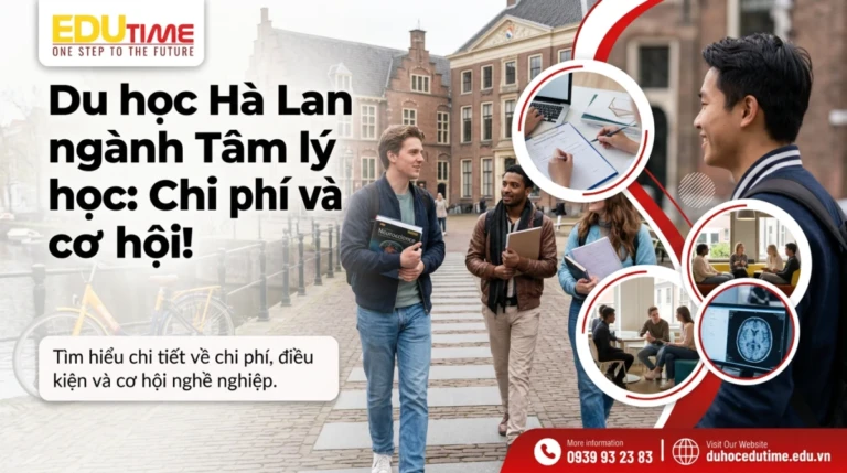 Du học Hà Lan ngành Tâm lý học: Chi phí và cơ hội!