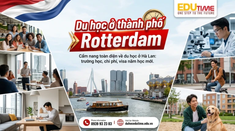 Du học ở thành phố Rotterdam