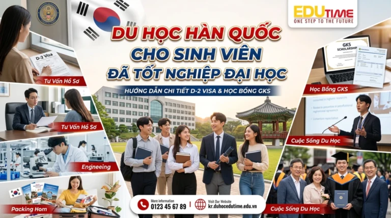 Du học Hàn Quốc cho sinh viên đã tốt nghiệp đại học