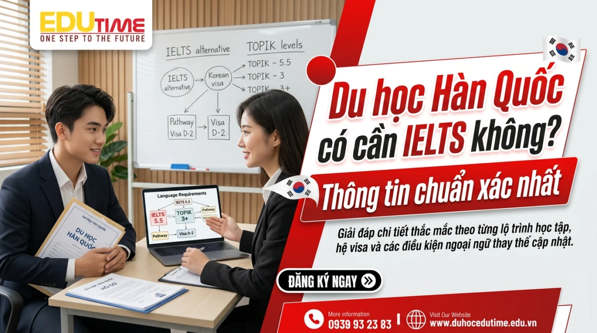 Du học Hàn Quốc có cần IELTS không? Thông tin chuẩn xác nhất 1 Du học Hàn Quốc có cần IELTS không? Thông tin chuẩn xác nhất