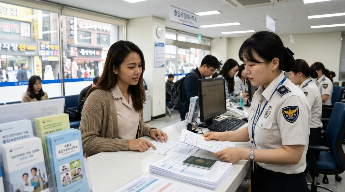 Hoàn tất thủ tục thẻ đăng ký người nước ngoài là yêu cầu bắt buộc cho du học sinh - Du học Hàn Quốc ngành Du lịch khách sạn