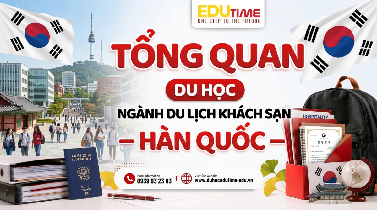 Du học Hàn Quốc ngành Du lịch khách sạn và những điểm cần biết