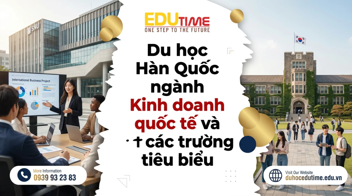 Du học Hàn Quốc ngành Kinh doanh quốc tế và các trường tiêu biểu