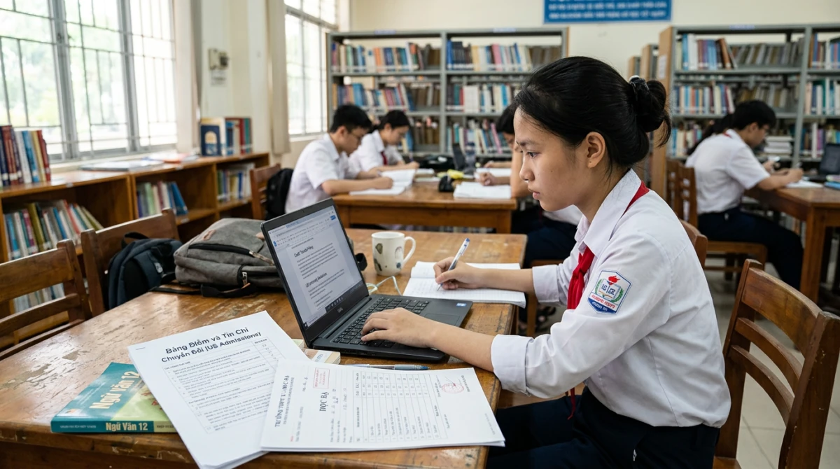 Du học Mỹ lớp 12: Khung pháp lý visa và lộ trình chuẩn bị 2 Áp lực nộp hồ sơ đại học song hành cùng việc hoàn thiện chương trình lớp 12 tại Mỹ. - Du học Mỹ lớp 12