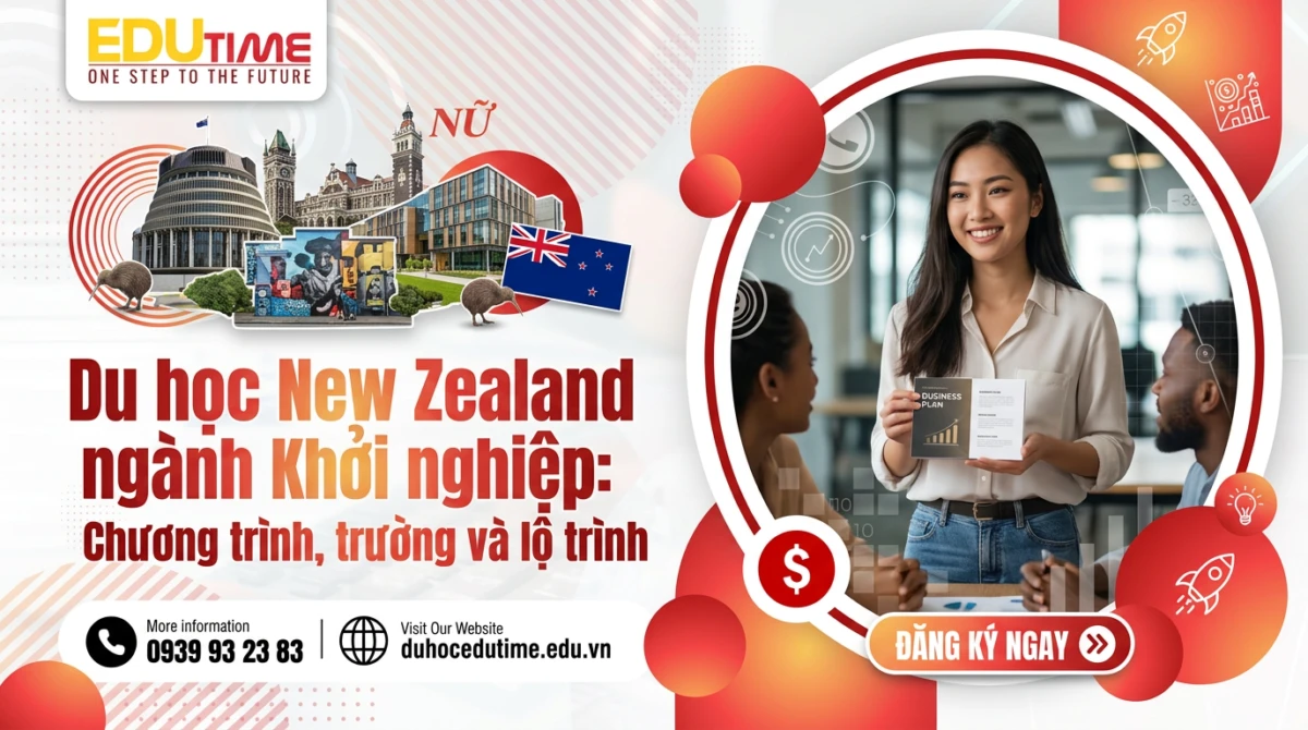 Du học New Zealand ngành Khởi nghiệp: Chương trình, trường và lộ trình