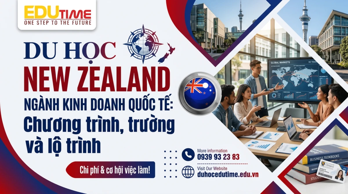 Du học New Zealand ngành Kinh doanh quốc tế: Chương trình, trường và lộ trình 1 Du học New Zealand ngành Kinh doanh quốc tế: Chương trình, trường và lộ trình