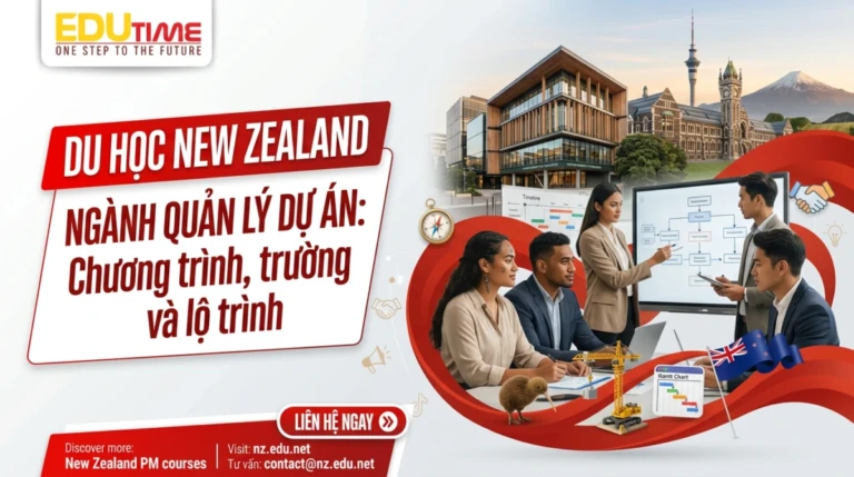 Du học New Zealand ngành Quản lý dự án: Chương trình, trường và lộ trình