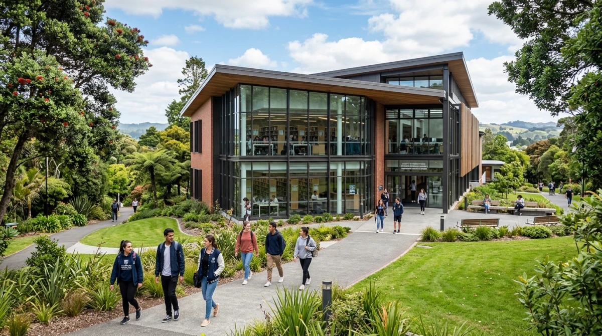 Du học New Zealand ngành Truyền thông: Chương trình, trường và lộ trình 2 Không gian học tập và nghiên cứu lý tưởng cho sinh viên quốc tế tại New Zealand. - Du học New Zealand ngành Truyền thông