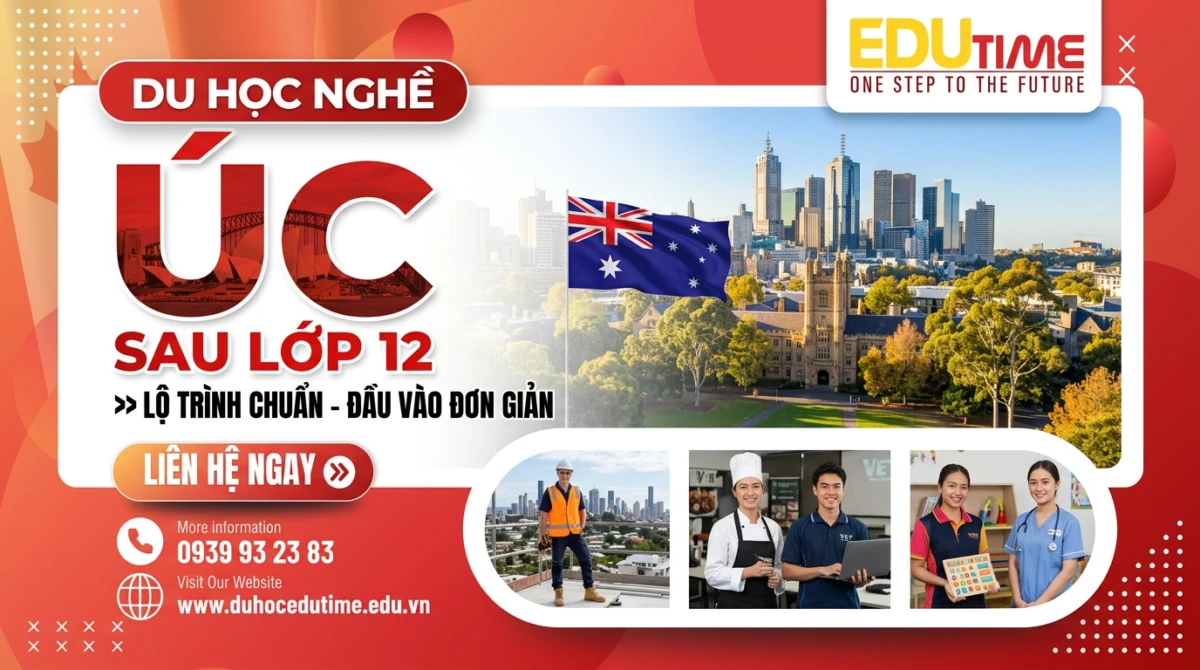Du học nghề Úc sau lớp 12: Lộ trình và điều kiện 1 Du học nghề Úc sau lớp 12: Lộ trình và điều kiện