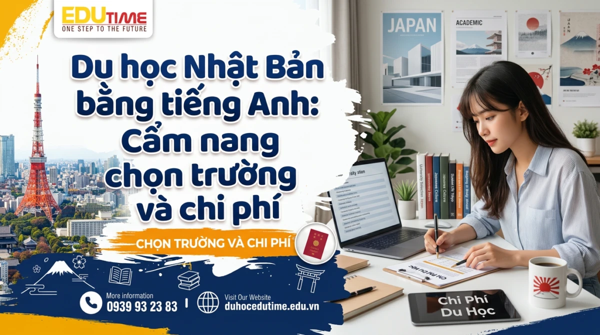 Du học Nhật Bản bằng tiếng Anh: Cẩm nang chọn trường và chi phí