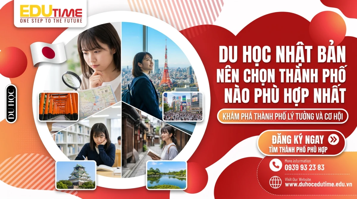 Du học Nhật Bản nên chọn thành phố nào phù hợp nhất
