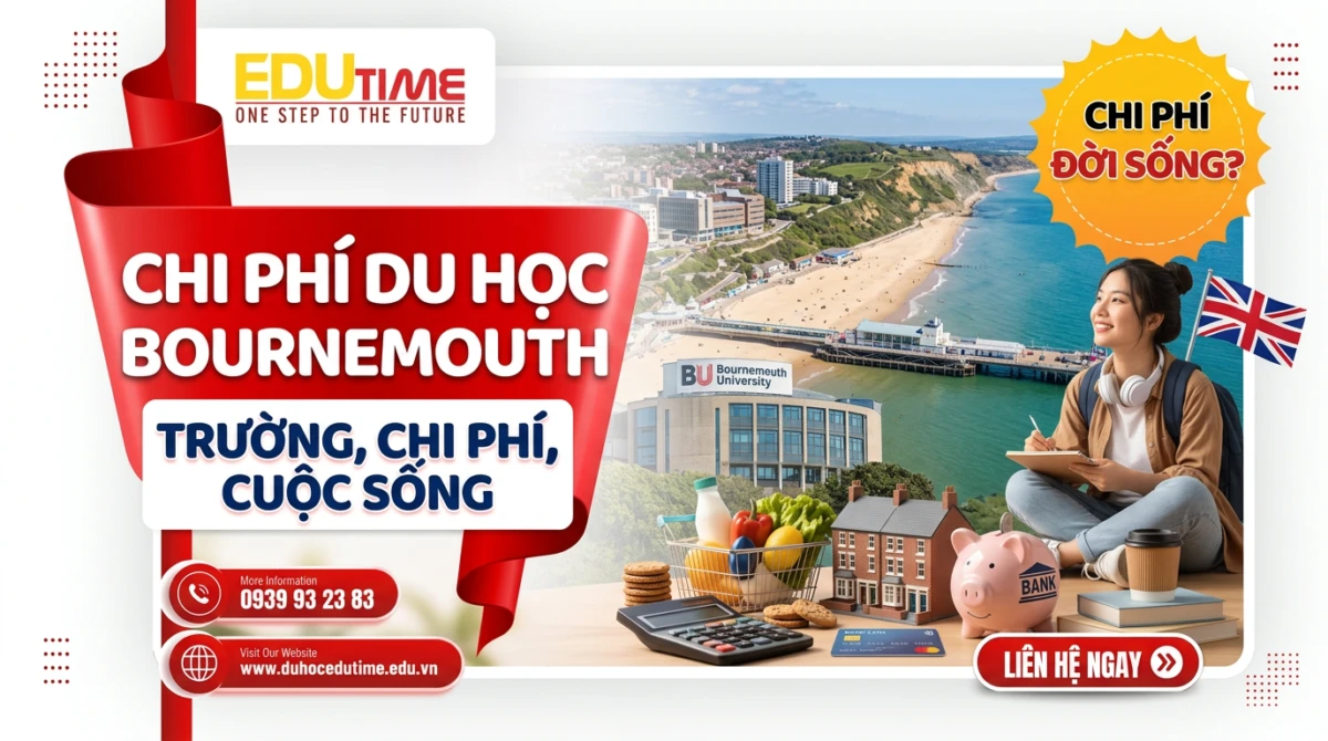 Du học ở Bournemouth: Trường, chi phí và cuộc sống 1 Du học ở Bournemouth: Trường, chi phí và cuộc sống