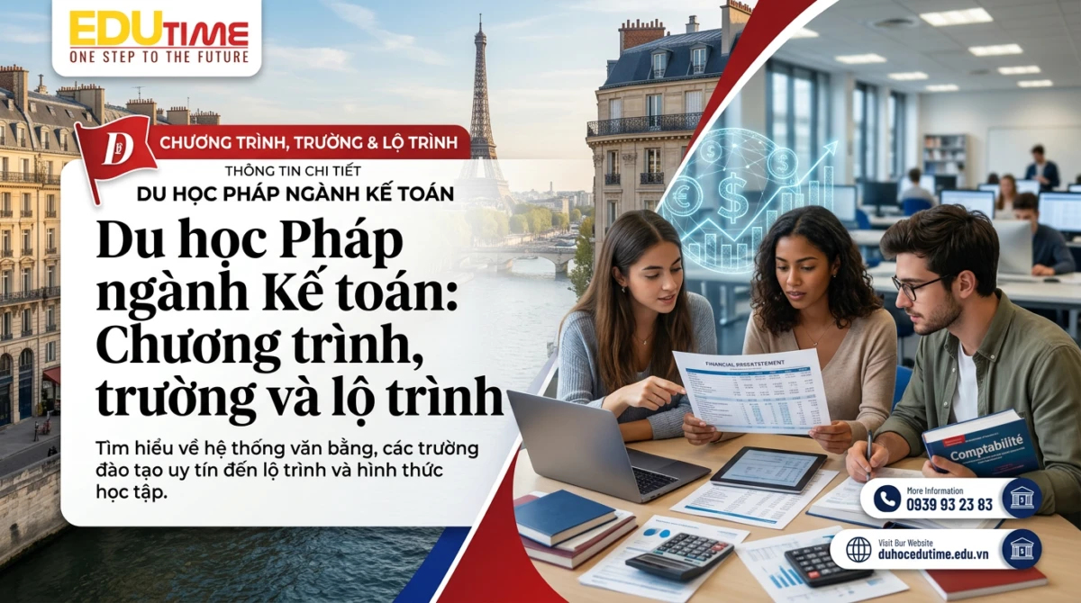 Du học Pháp ngành Kế toán: Chương trình, trường và lộ trình 1 Du học Pháp ngành Kế toán: Chương trình, trường và lộ trình