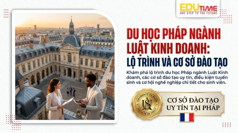 Du học Pháp ngành Luật Kinh doanh: Lộ trình và cơ sở đào tạo