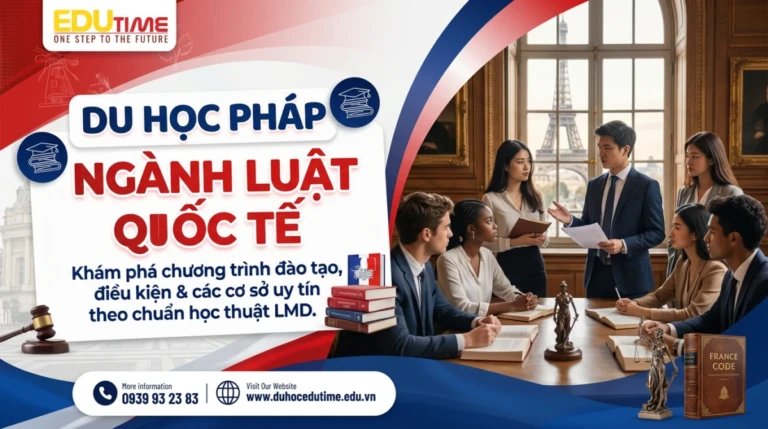 Du học Pháp ngành Luật quốc tế