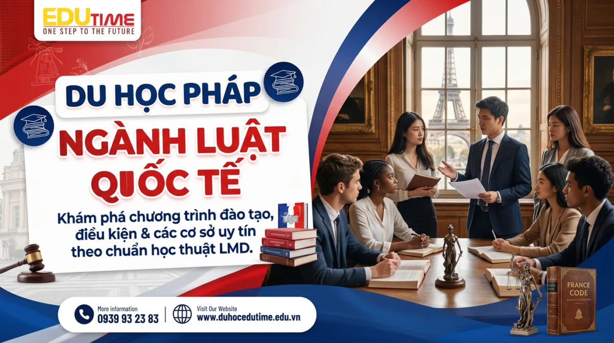 Du học Pháp ngành Luật quốc tế