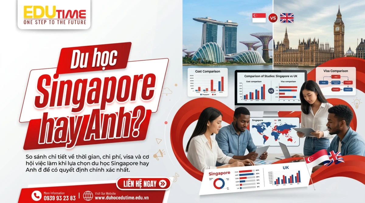 Du học Singapore hay Anh?