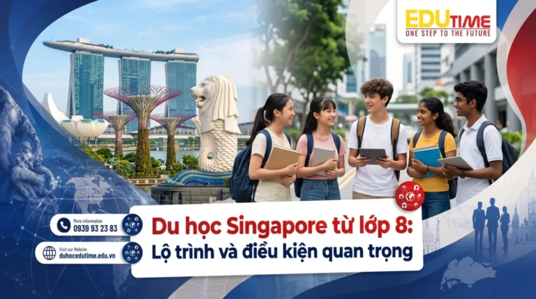 Du học Singapore từ lớp 8: Lộ trình và điều kiện quan trọng