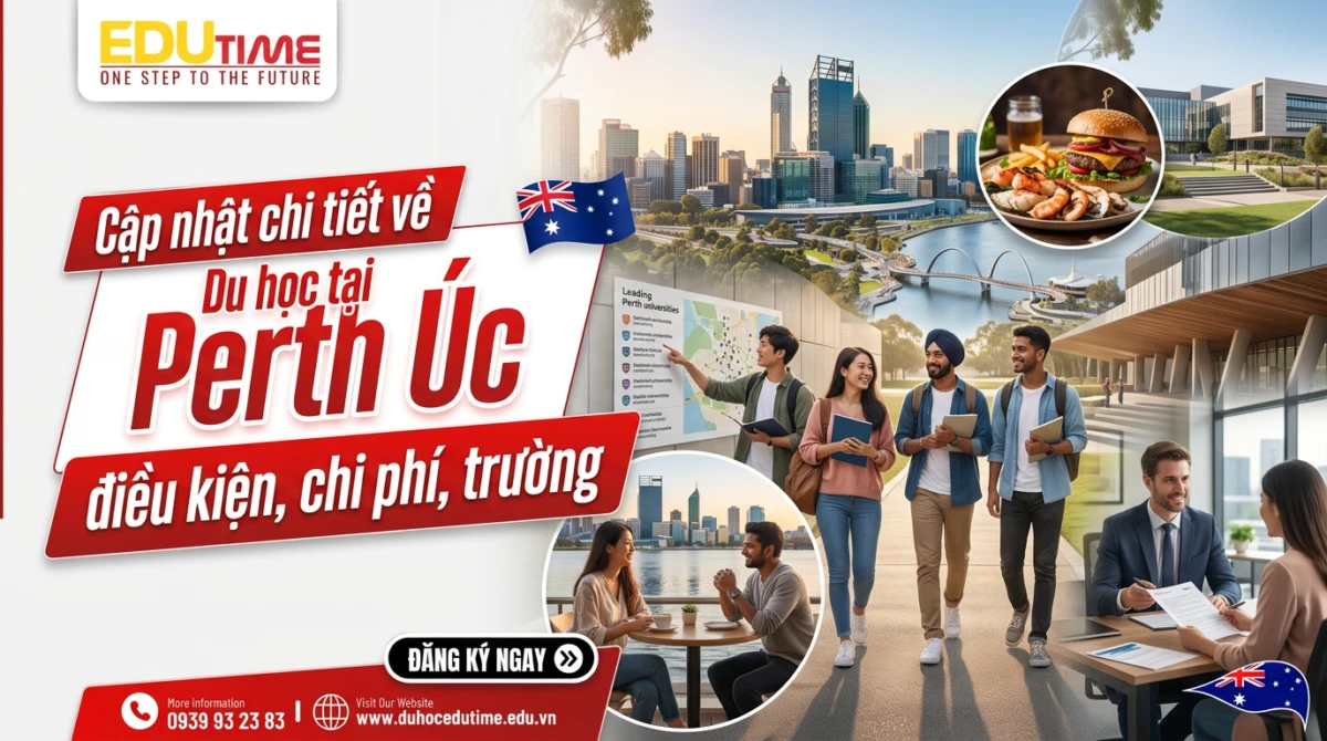 Du học tại Perth Úc: Điều kiện, chi phí và trường