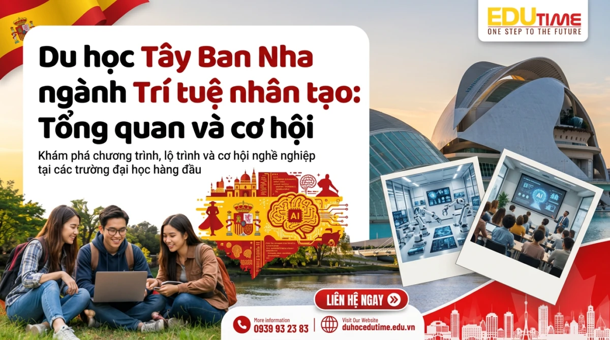 Du học Tây Ban Nha ngành Trí tuệ nhân tạo: Tổng quan và cơ hội