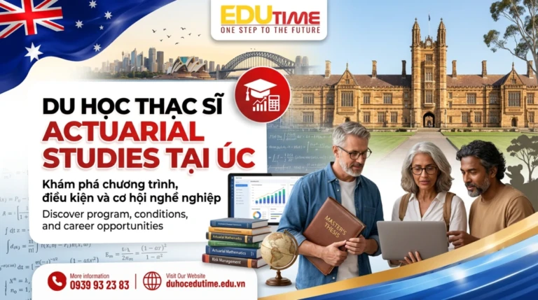 Du học Thạc sĩ Actuarial Studies tại Úc
