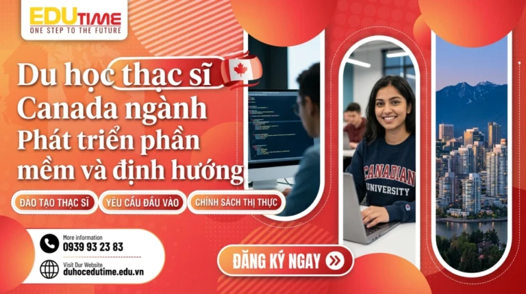 Du học thạc sĩ Canada ngành Phát triển phần mềm và định hướng
