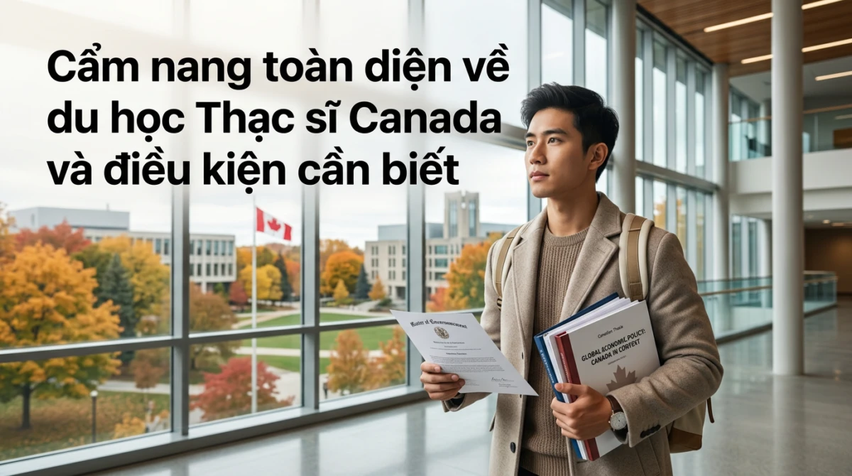 Cẩm nang toàn diện về du học Thạc sĩ Canada và điều kiện cần biết