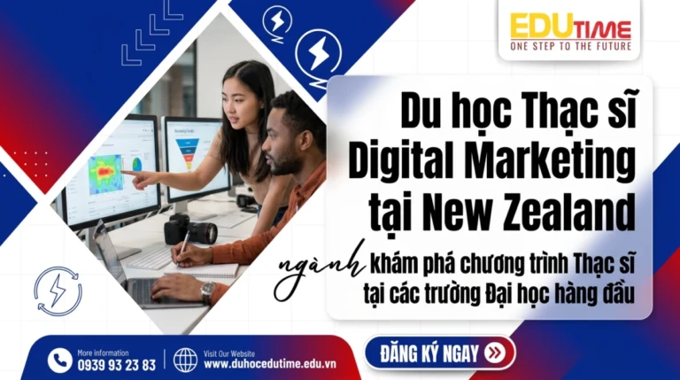 Du học Thạc sĩ Digital Marketing tại New Zealand