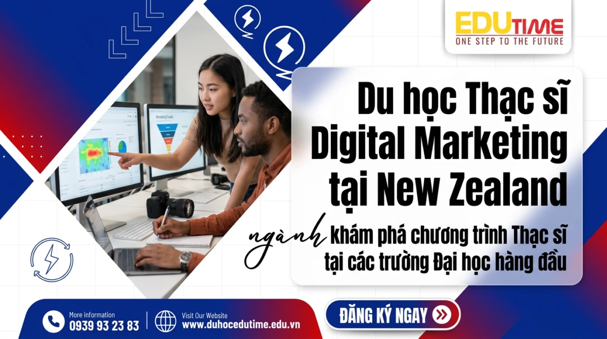 Du học Thạc sĩ Digital Marketing tại New Zealand