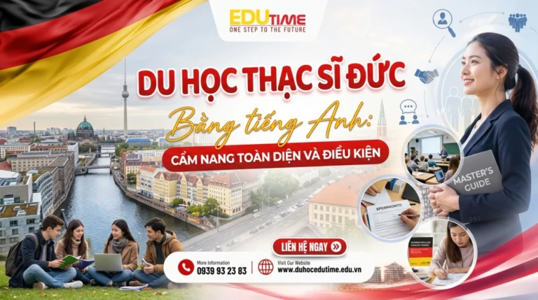 Du học thạc sĩ Đức bằng tiếng Anh: Cẩm nang toàn diện và điều kiện