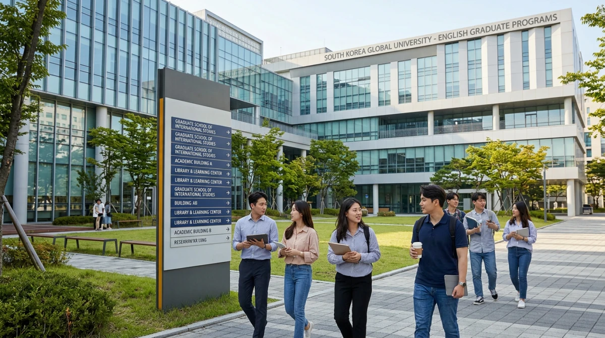 Cơ sở vật chất hiện đại phục vụ nghiên cứu và học tập của học viên cao học - Du học thạc sĩ Hàn Quốc bằng tiếng Anh