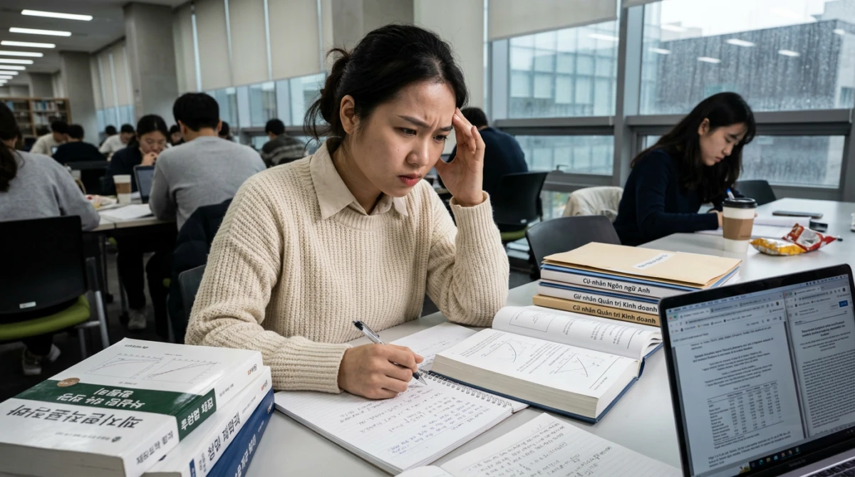 Du học thạc sĩ Hàn Quốc trái ngành - Những thách thức thực tế khi học thạc sĩ trái ngành tại Hàn Quốc - Du học thạc sĩ Hàn Quốc trái ngành
