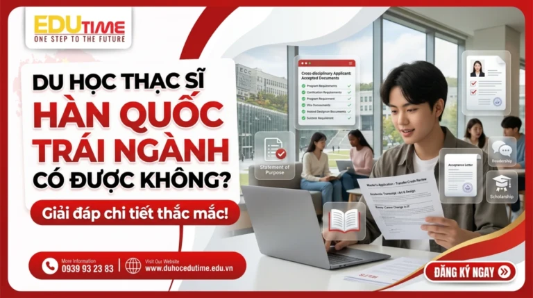 Du học thạc sĩ Hàn Quốc trái ngành có được không?